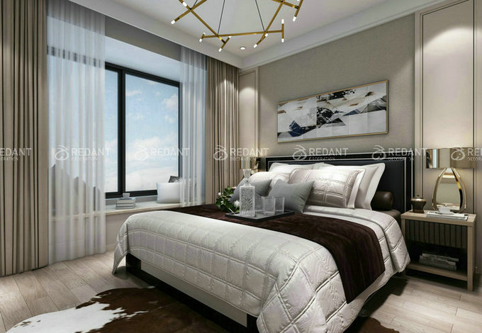 红蚂蚁装饰·五招设计使得卧室好看而且空间利用最大化