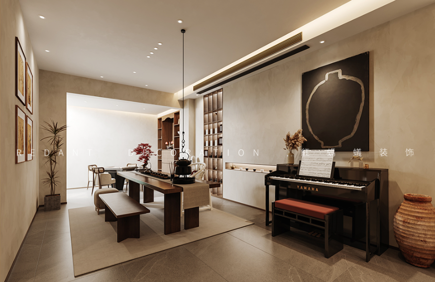 融入现代设计语言 凝练古典情韵小户型